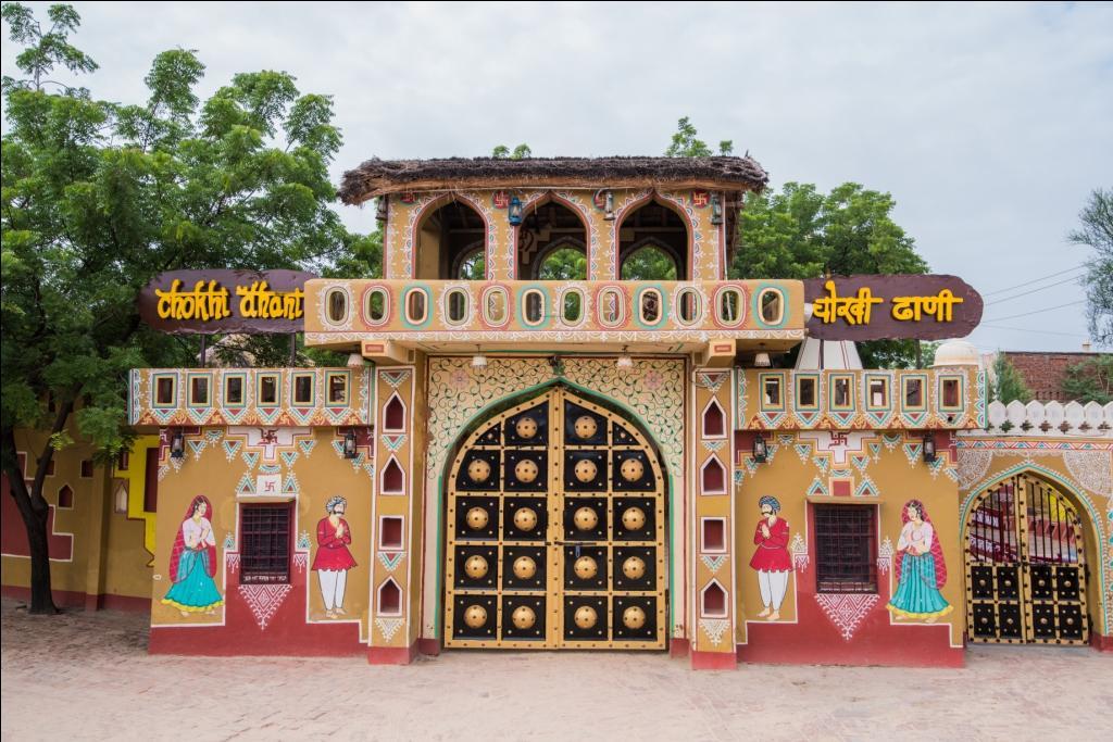 Chokhi Dhani The Ethnic 5 Dźajpur Zewnętrze zdjęcie
